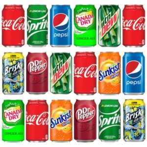 Assorted Soft Drink By Glass /Con
