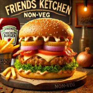 Friends Kitchen Special Burger (Non - Veg )