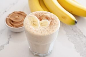 Peanut Butter Banana Biotien Shake